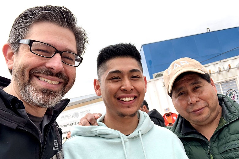 Aaron Brusso, Armando Rojas Jr., and Armando Rojas